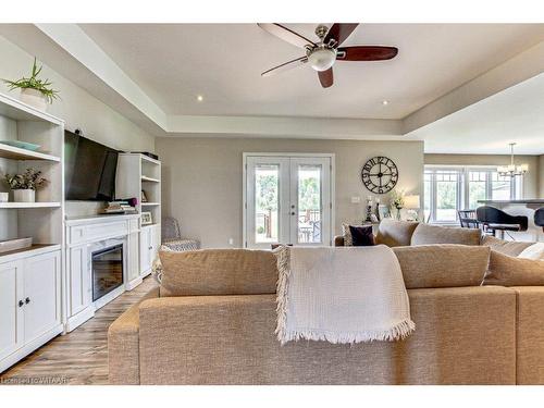 2597 Nixon Road, Simcoe, ON - Indoor Photo Showing Living Room With Fireplace