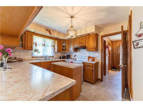 17 Demeyere Avenue, Tillsonburg, ON - Indoor Photo Showing Kitchen With Double Sink