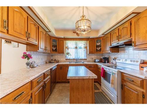 17 Demeyere Avenue, Tillsonburg, ON - Indoor Photo Showing Kitchen With Double Sink
