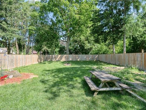 501 Vincent Street, Woodstock, ON - Outdoor With Backyard