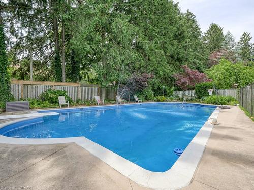 150 Fairview Crescent, Woodstock, ON - Outdoor With In Ground Pool With Backyard