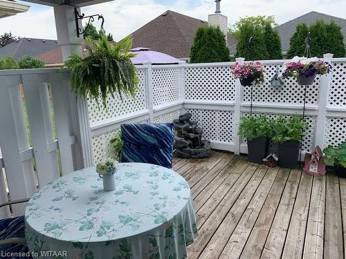 56 Hawkins Crescent, Tillsonburg, ON - Outdoor With Deck Patio Veranda With Exterior