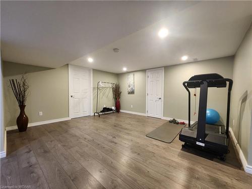 11463 Plank Road Line, Eden, ON - Indoor Photo Showing Gym Room