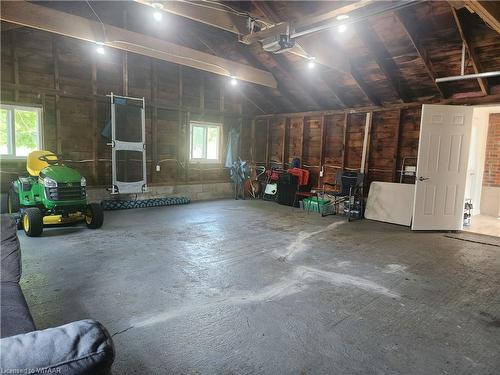 11463 Plank Road Line, Eden, ON - Indoor Photo Showing Garage