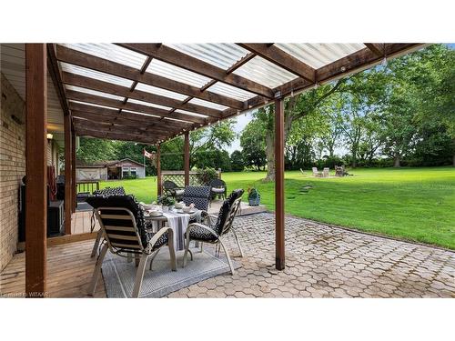 584132 Beachville Road, Ingersoll, ON - Outdoor With Deck Patio Veranda With Exterior