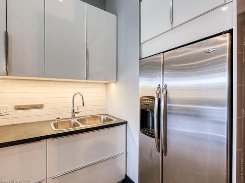 2-12 King Street W, Ingersoll, ON - Indoor Photo Showing Kitchen With Stainless Steel Kitchen With Double Sink