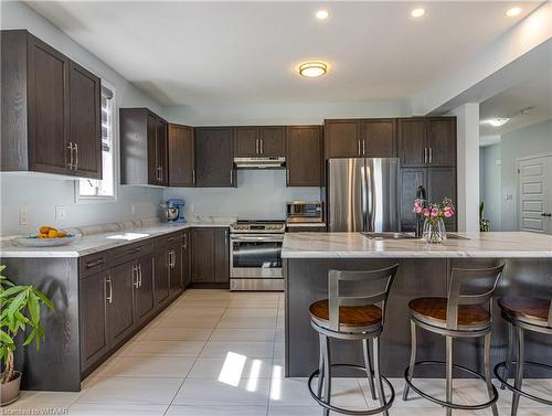 1689 Aukett Drive, London, ON - Indoor Photo Showing Kitchen With Upgraded Kitchen