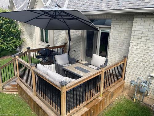 202-5 Wood Haven Drive, Tillsonburg, ON - Outdoor With Deck Patio Veranda With Exterior