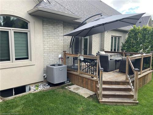 202-5 Wood Haven Drive, Tillsonburg, ON - Outdoor With Deck Patio Veranda With Exterior