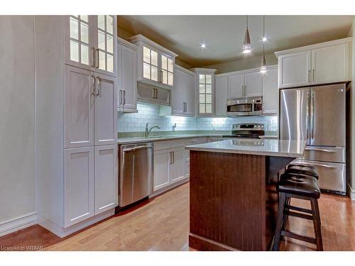 103-5 Wood Haven Drive, Tillsonburg, ON - Indoor Photo Showing Kitchen With Stainless Steel Kitchen