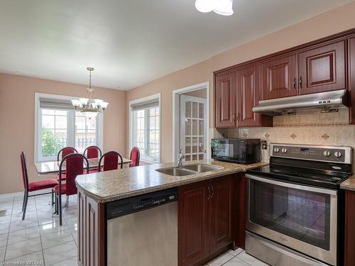 7 Duggan Drive, Brampton, ON - Indoor Photo Showing Kitchen With Double Sink