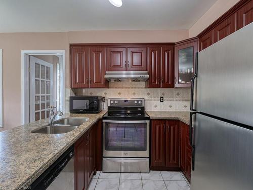 7 Duggan Drive, Brampton, ON - Indoor Photo Showing Kitchen With Double Sink