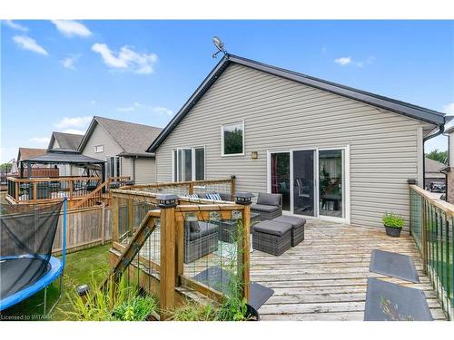 451 Fairway Road, Woodstock, ON - Outdoor With Deck Patio Veranda With Exterior