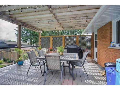 8 Woodcock Drive, Tillsonburg, ON - Outdoor With Deck Patio Veranda With Exterior