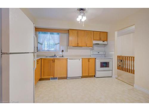 18 Brasher Drive, Tillsonburg, ON - Indoor Photo Showing Kitchen With Double Sink