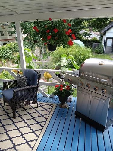 332 Queen Street, Woodstock, ON - Outdoor With Deck Patio Veranda With Exterior