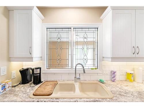 2148 Cromarty Drive, Thames Centre, ON - Indoor Photo Showing Kitchen With Double Sink