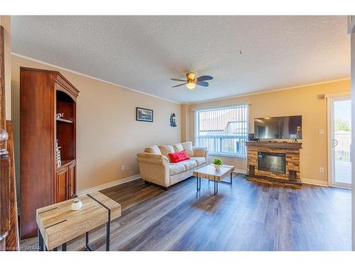 26 Peach Tree Boulevard, St. Thomas, ON - Indoor Photo Showing Living Room With Fireplace