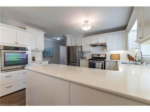 123 Wilson Avenue, Tillsonburg, ON - Indoor Photo Showing Kitchen With Upgraded Kitchen