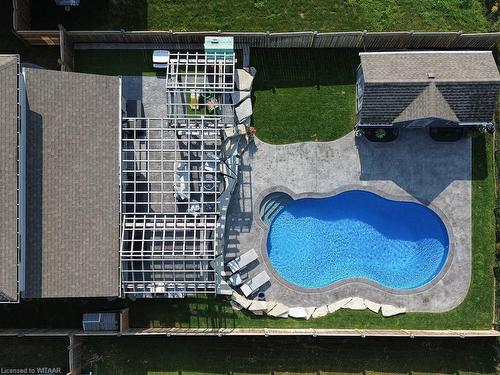 16 Hartfield Street, Ingersoll, ON - Outdoor With In Ground Pool