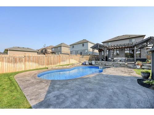 16 Hartfield Street, Ingersoll, ON - Outdoor With In Ground Pool With Backyard