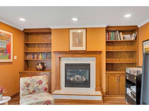 22 Mason Drive, Ingersoll, ON - Indoor With Fireplace