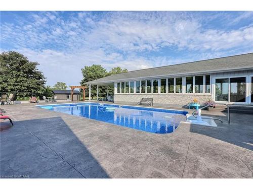 195 Middleton Church Road, Norfolk County, ON - Outdoor With In Ground Pool