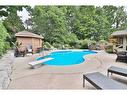 248 Light Street, Woodstock, ON  - Outdoor With In Ground Pool With Backyard 