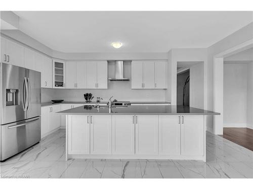 138 Prince Charles Crescent, Woodstock, ON - Indoor Photo Showing Kitchen With Stainless Steel Kitchen With Double Sink