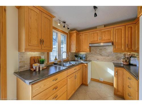 684284 Road 68 Road, Zorra, ON - Indoor Photo Showing Kitchen With Double Sink