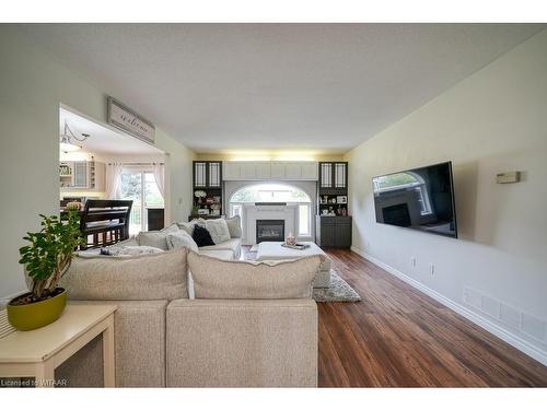 37 Primrose Drive, Tillsonburg, ON - Indoor Photo Showing Living Room With Fireplace