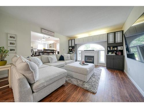 37 Primrose Drive, Tillsonburg, ON - Indoor Photo Showing Living Room With Fireplace