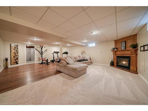 37 Primrose Drive, Tillsonburg, ON - Indoor With Fireplace