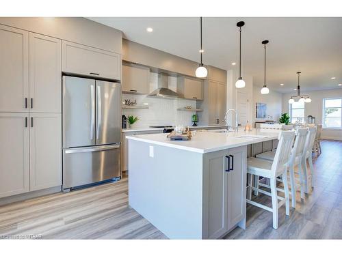 1108-361 Quarter Town Line, Tillsonburg, ON - Indoor Photo Showing Kitchen With Stainless Steel Kitchen With Upgraded Kitchen