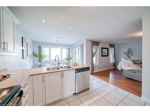 20 Langrell Avenue, Tillsonburg, ON - Indoor Photo Showing Kitchen With Double Sink