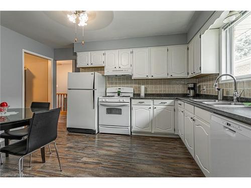 191 Diefenbaker Drive, Woodstock, ON - Indoor Photo Showing Kitchen With Double Sink