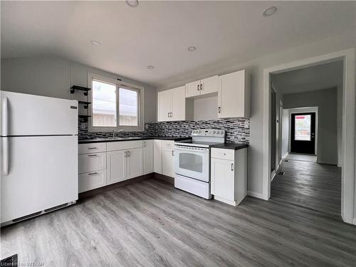 138 Borden Avenue Avenue, Belmont, ON - Indoor Photo Showing Kitchen With Double Sink