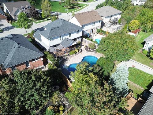 468 Lakeview Drive, Woodstock, ON - Outdoor With In Ground Pool With View