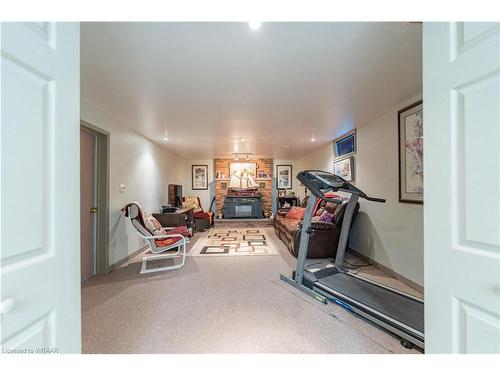 24 Allen Street, Tillsonburg, ON - Indoor Photo Showing Gym Room