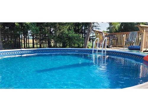 474593 Dodge Line, Beachville, ON - Outdoor With Above Ground Pool