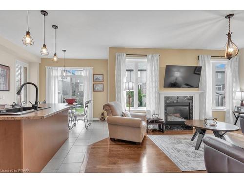 788 Arthur Parker Avenue, Woodstock, ON - Indoor Photo Showing Living Room With Fireplace