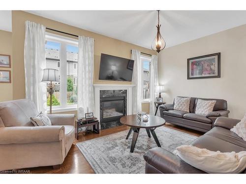 788 Arthur Parker Avenue, Woodstock, ON - Indoor Photo Showing Living Room With Fireplace