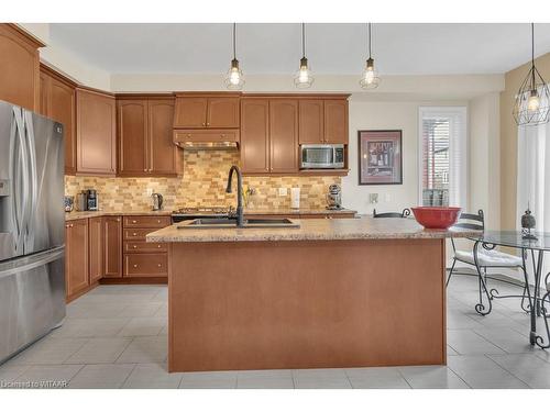 788 Arthur Parker Avenue, Woodstock, ON - Indoor Photo Showing Kitchen With Double Sink