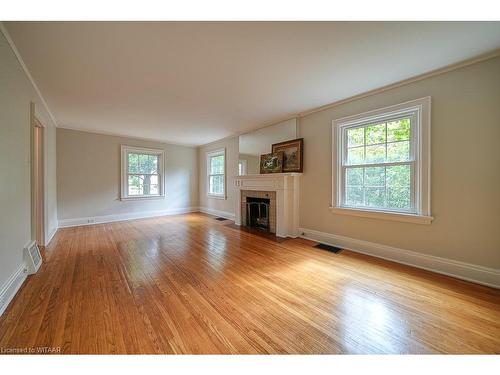 279 Light Street, Woodstock, ON - Indoor Photo Showing Living Room With Fireplace