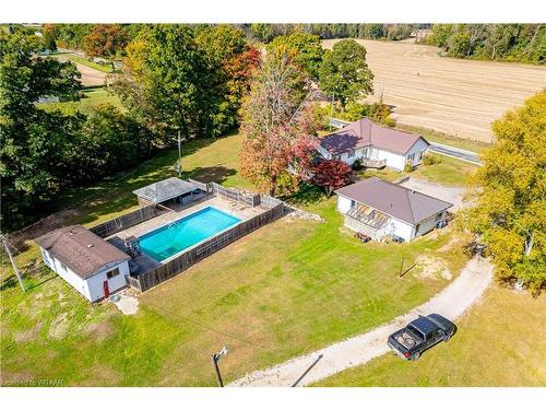 890 2Nd Concession Road, Delhi, ON - Outdoor With In Ground Pool