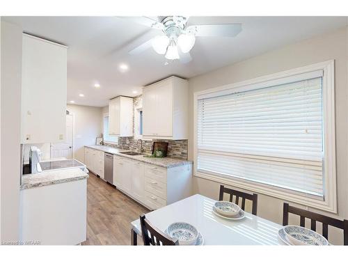 35 Altadore Crescent, Woodstock, ON - Indoor Photo Showing Kitchen With Double Sink