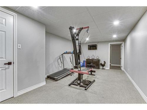 109 Shorties Side Road, Middleton, ON - Indoor Photo Showing Gym Room