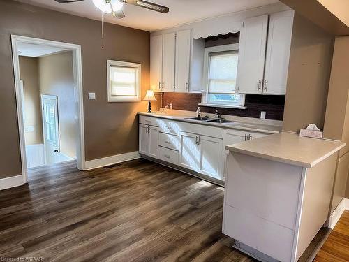 25 Fourth Street, Tillsonburg, ON - Indoor Photo Showing Kitchen With Double Sink