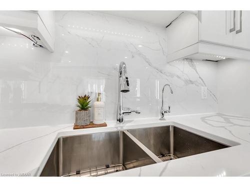 27 Muma Street, Drumbo, ON - Indoor Photo Showing Kitchen With Double Sink