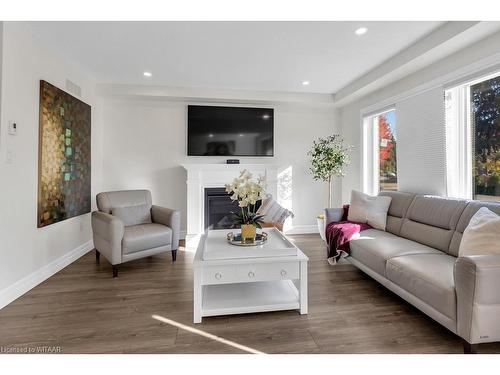 27 Muma Street, Drumbo, ON - Indoor Photo Showing Living Room With Fireplace